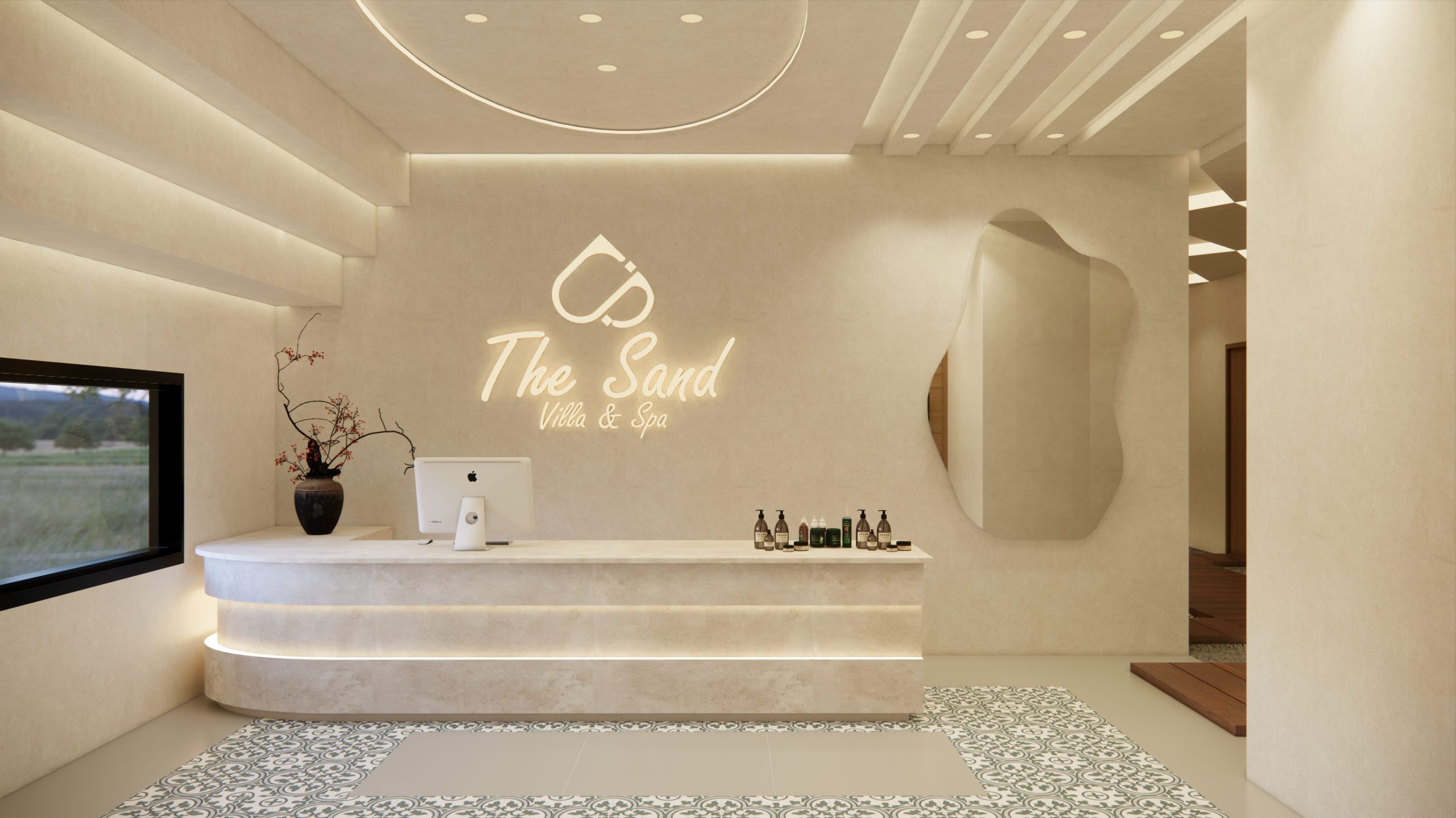 SPA LOBBY FRONT VIEW